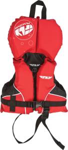 LIFE VEST RED/BLACK INFANT