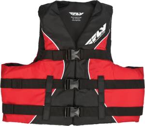 ADULT LIFE VEST RED/BLACK XS