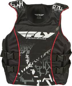 PULLOVER LIFE VEST BLACK/WHITE S