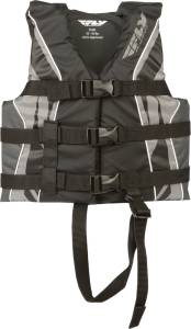 FLY VEST NYLON BLACK/GREY CHILD