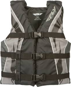 FLY VEST NYLON BLACK/GREY YOUTH