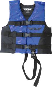 NYLON VEST BLUE/BLACK (CHILD)