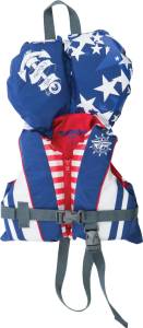 NYLON VEST RED/WHITE/BLUE (INFANT)