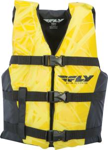 NYLON VEST YELLOW/BLACK 3X