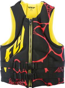 NEOPRENE VEST YELLOW/BLACK XS