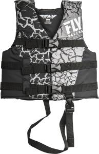 NYLON LIFE JACKET BLACK/GREY CHILD