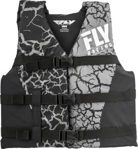 NYLON LIFE JACKET BLACK/GREY YOUTH