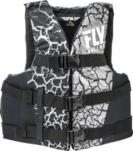 NYLON LIFE JACKET BLACK/GREY XS