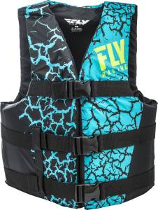 NYLON LIFE JACKET BLUE/BLACK SM/MD