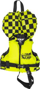 INFANT NYLON VEST NEON YELLOW