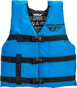 YOUTH NYLON VEST BLUE