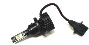 H13 FAN HEATSINK HEADLIGHT HIGH PERFORMANCE TRI-LED BULB