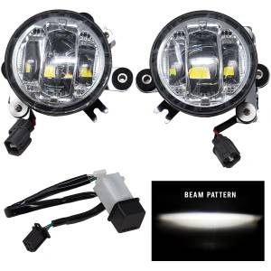 LED FOG LIGHT KIT CHROME HON