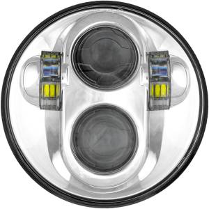 HEADLIGHT 5.75" CHROME