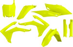 FULL PLASTIC KIT FLUORESCENT YELLOW