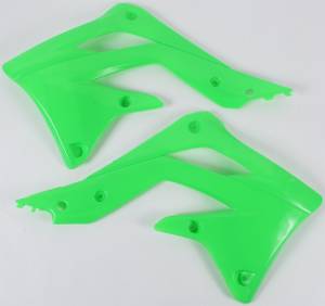 RADIATOR SHROUDS FLUORESCENT GREEN