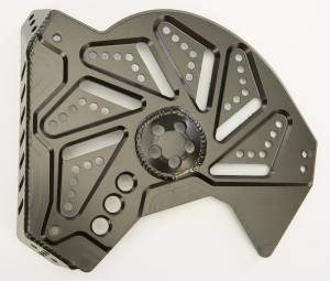 BILLET BRAKE ROTOR COVER BLACK SKI DOO XM/XS