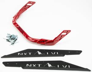 NXT LVL REAR BUMPER BLACK/RED POL