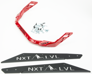 NXT LVL REAR BUMPER BLACK/RED POL