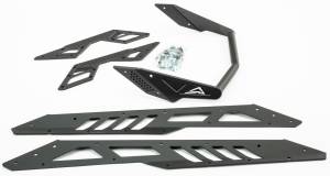 BUMPER REAR S-D GEN 4 AMT 165 TRACK FLAT BLACK