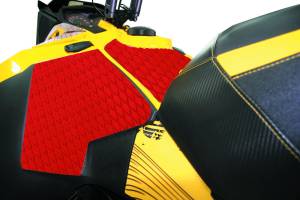 DIAMOND GRIP KNEE PADS RED SD XM/XS