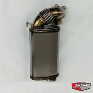 BIG FLOW STAINLESS MUFFLER 3" A/C YAM