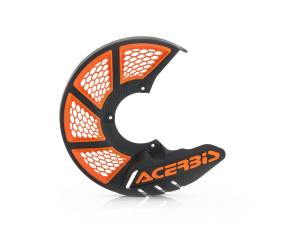 X BRAKE VENTED BLACK / ORANGE