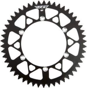 REAR SPROCKET ALUMINUM 50T-520 BLK KAW/SUZ