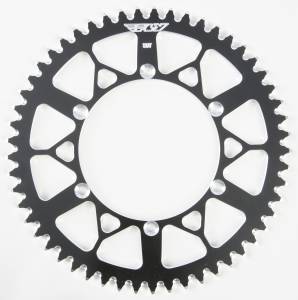 REAR SPROCKET ALUMINUM 53T-520 BLK KAW/SUZ