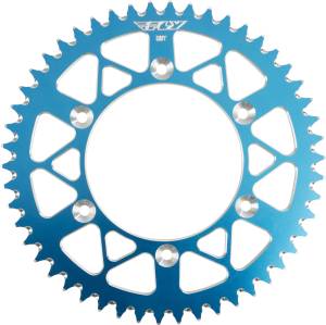 REAR SPROCKET ALUMINUM 50T-520 BLU HUSQ/KTM