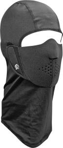 MODI-FACE BALACLAVA W/DET MASK NEOPRENE BLACK