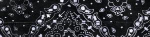 COOLDANNA PAISLEY BLACK