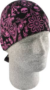 HIGHWAY HONEYS FLYDANNA PURPLE PAISLEY SKULL