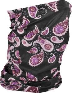 MOTLEY TUBE FLEECE LINED PURPLE PAISLEY