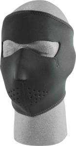 FACE MASK BLACK M/FLEECE LINING