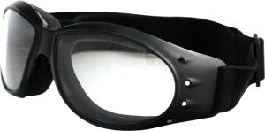 CRUISER SUNGLASSES BLACK W/CLEAR LENS