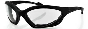 ARIZONA SUNGLASS BLACK W/CLEAR LENS