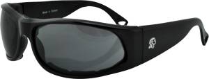 CALIFORNIA SUNGLASS BLACK CLEAR LENS FOAM PADDED