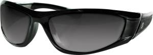 IOWA SUNGLASS BLACK CLEAR LENS