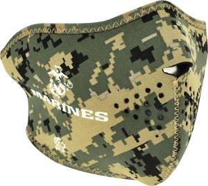 HALF FACE MASK (MARPAT & USMC LOGO)