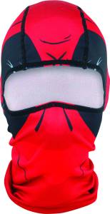 BALACLAVA POLISHEDYESTER RED DAWN