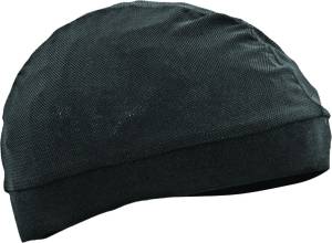 SKULL CAP MESH W/COMFORT BAND BLACK