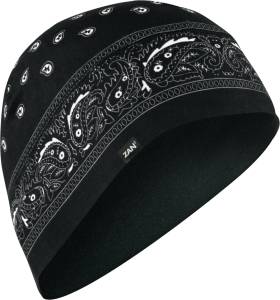 SPORTFLEX BEANIE BLACK PAISLEY