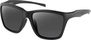 ANCHOR SUNGLASSES MATTE BLACK SMOKED POLARIZED LENS