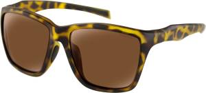 ANCHOR SUNGLASSES MATTE BROWN TORT W/BROWN POLARIZED LENS