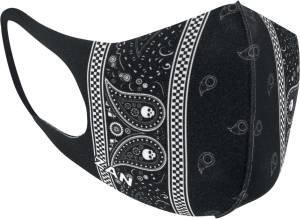 LIGHTWEIGHT FACE MASK 2/PK CLASSIC BANDANA / BLACK