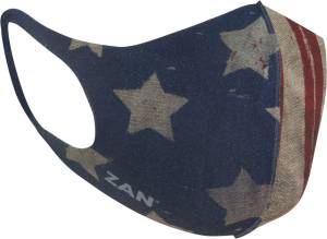 LIGHTWEIGHT FACE MASK 2/PK PATRIOT/BLACK