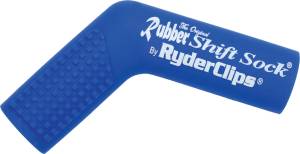 RUBBER SHIFT SOCK (BLUE)