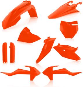 FULL PLASTIC KIT FLUORESCENT ORANGE