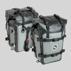 MOTOTREKK PANNIERS GREY PAIR